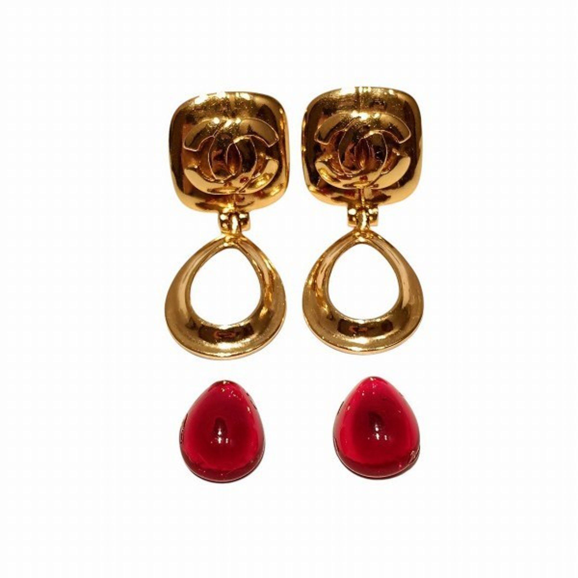 Chanel Chanel Coco Mark earring Size ONE SIZE - 1 Thumbnail