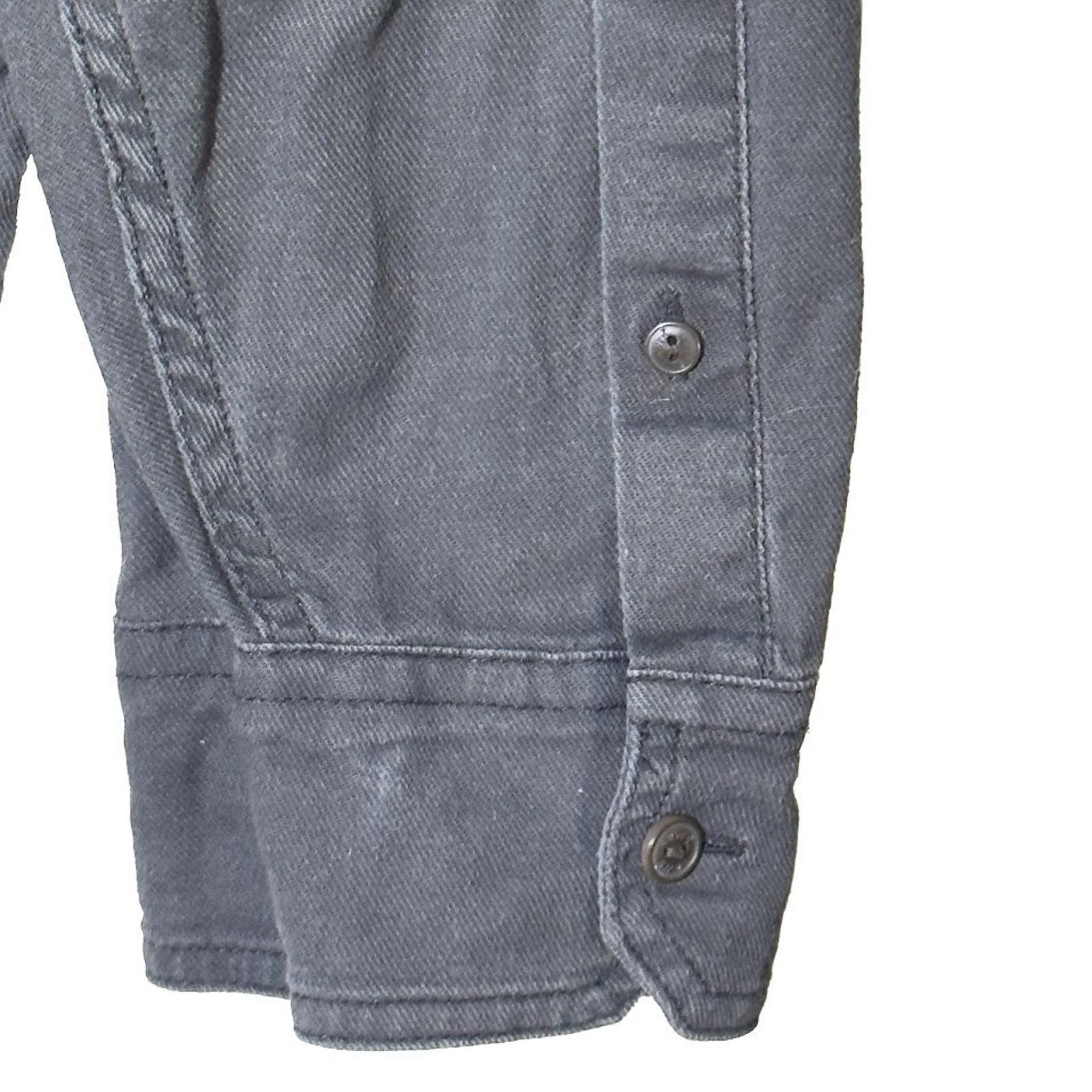 Levi's Levi's Men's Vintage Shacket Size Large Gray Stretch Button Size US L / EU 52-54 / 3 - 11 Thumbnail