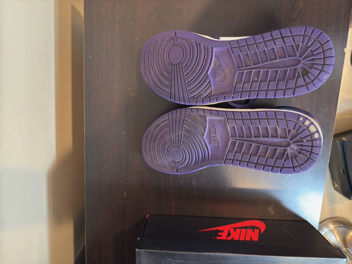Jordan Brand × Nike 2020 Air Jordan 1 Retro High OG 'Court Purple 2.0' Size US 11.5 / EU 44-45 - 6 Thumbnail