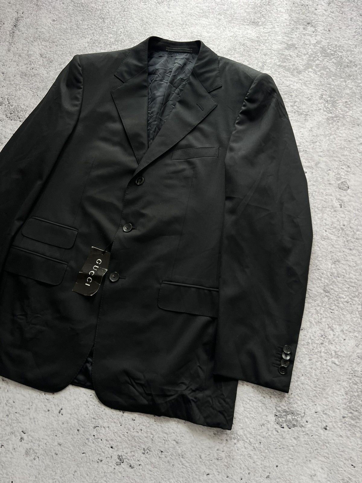 Gucci × Tom Ford Gucci Tom Ford Wool Blazer Size 50R - 3 Thumbnail