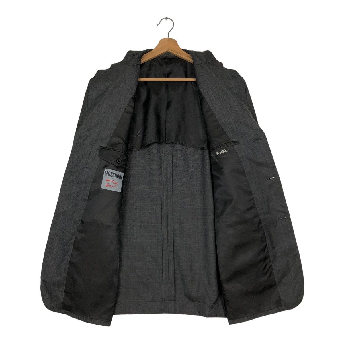 Moschino 🔥VINTAGE DOUBLE BREAST COATS JACKET MOSCHINO STRIPED Size US M / EU 48-50 / 2 - 13 Thumbnail