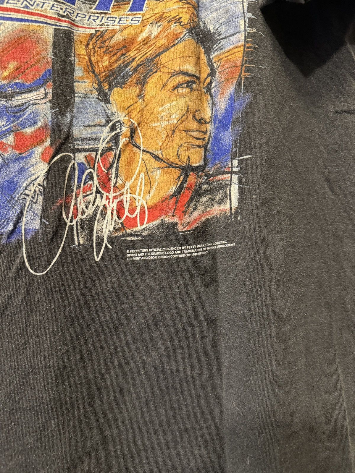 Vintage Nascar Racing Shirt Faded Thrashed ERD Grunge Size US L / EU 52-54 / 3 - 9 Thumbnail