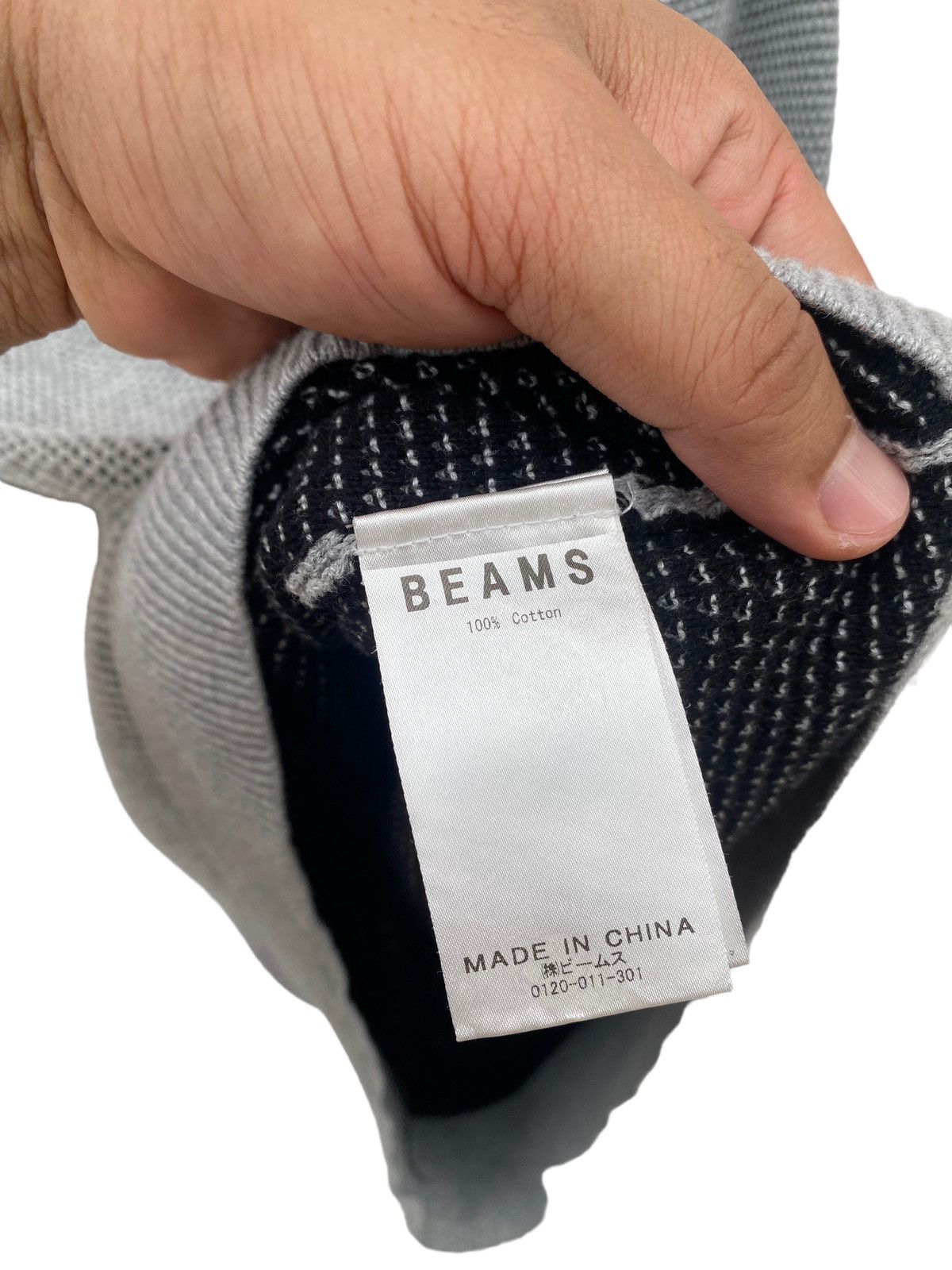 Beams Plus Beams Mesh Style Sweatshirt Size US L / EU 52-54 / 3 - 6 Thumbnail