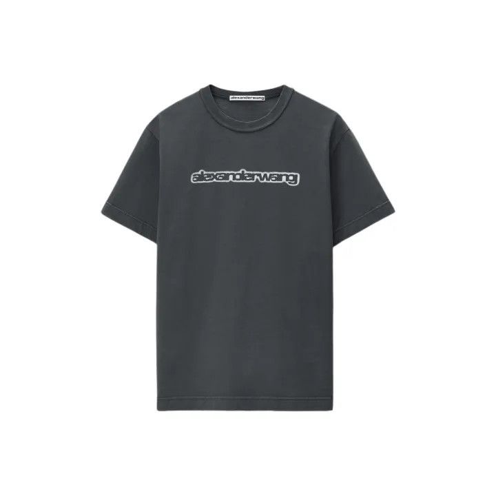 Alexander Wang Alexander Wang SS24 Logo Oversized T-Shirt 0079 Size XL / US 12-14 / IT 48-50 - 1 Thumbnail
