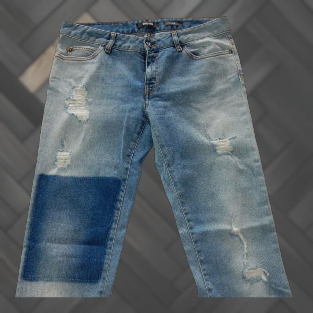 Just Cavalli VINTAGE Just Cavalli Men's Denim Jeans Size 29 Regular Slim Straight Blue 32x32 Size US 29 - 1 Thumbnail