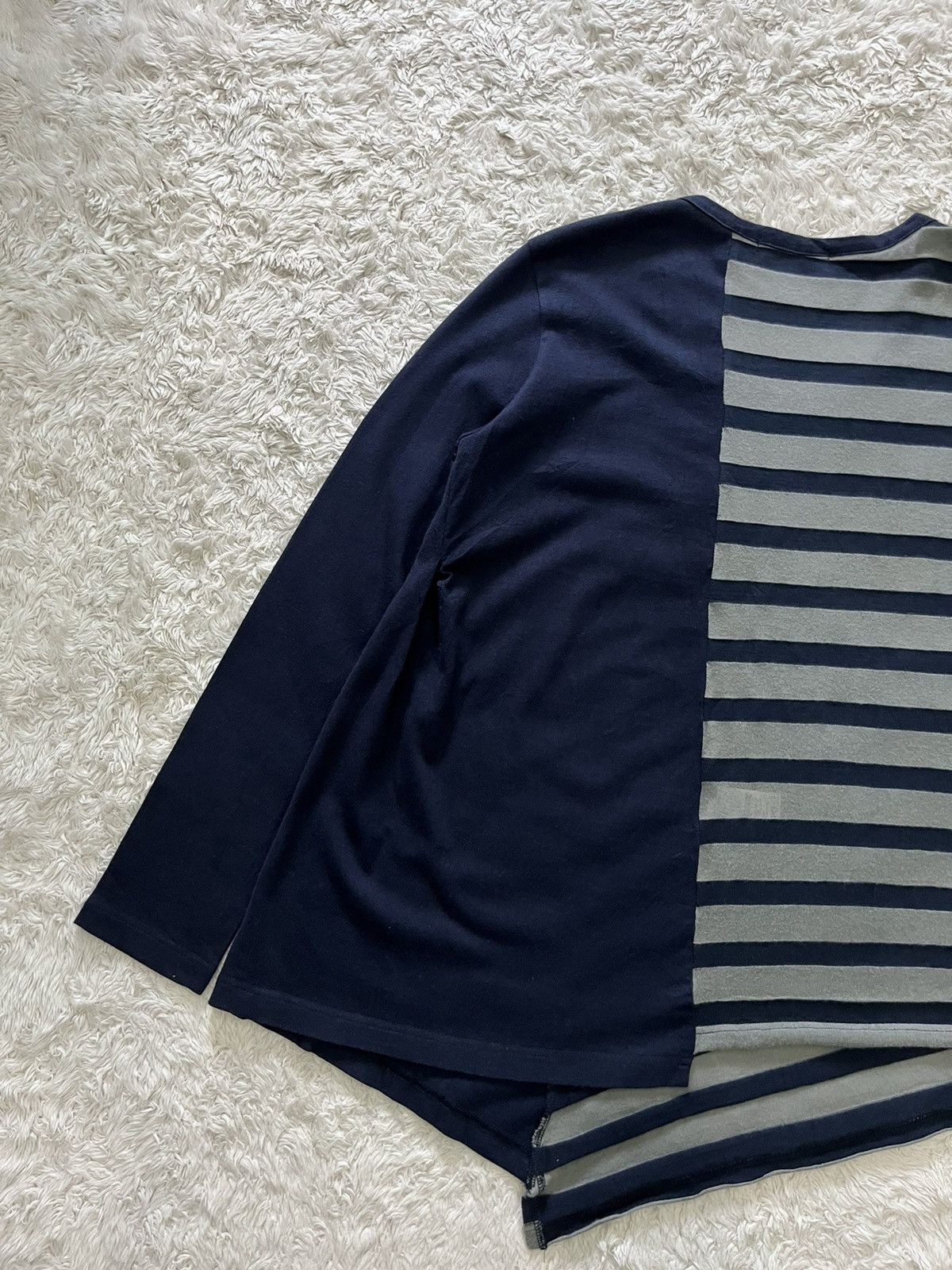 Yohji Yamamoto y's by yohyi yamamoto reconstruct asymmetrical top Size M / US 6-8 / IT 42-44 - 12 Thumbnail