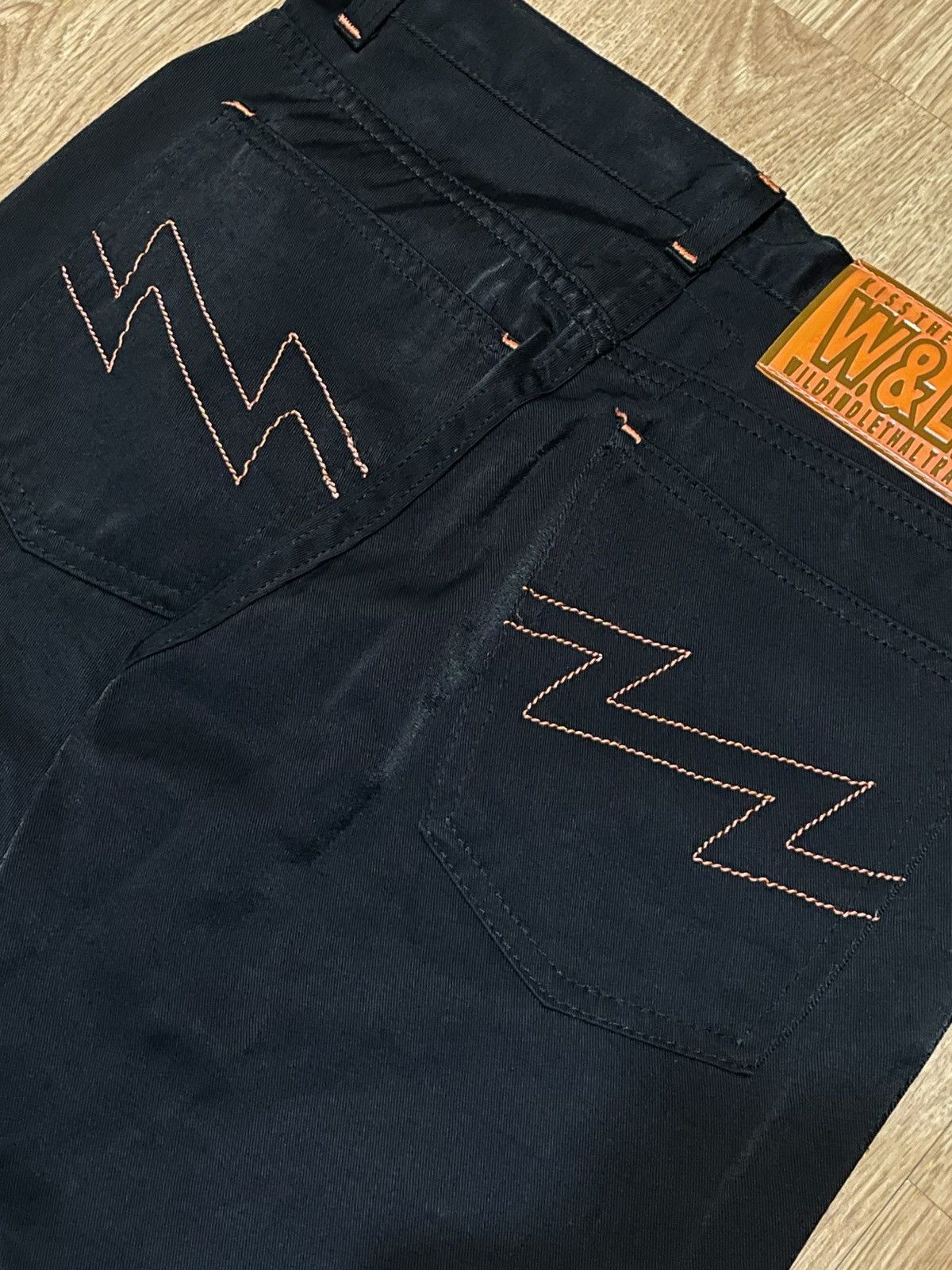 Walter Van Beirendonck 90s Walter Van Beirendonck Black Denim Size US 28 / EU 44 - 5 Thumbnail
