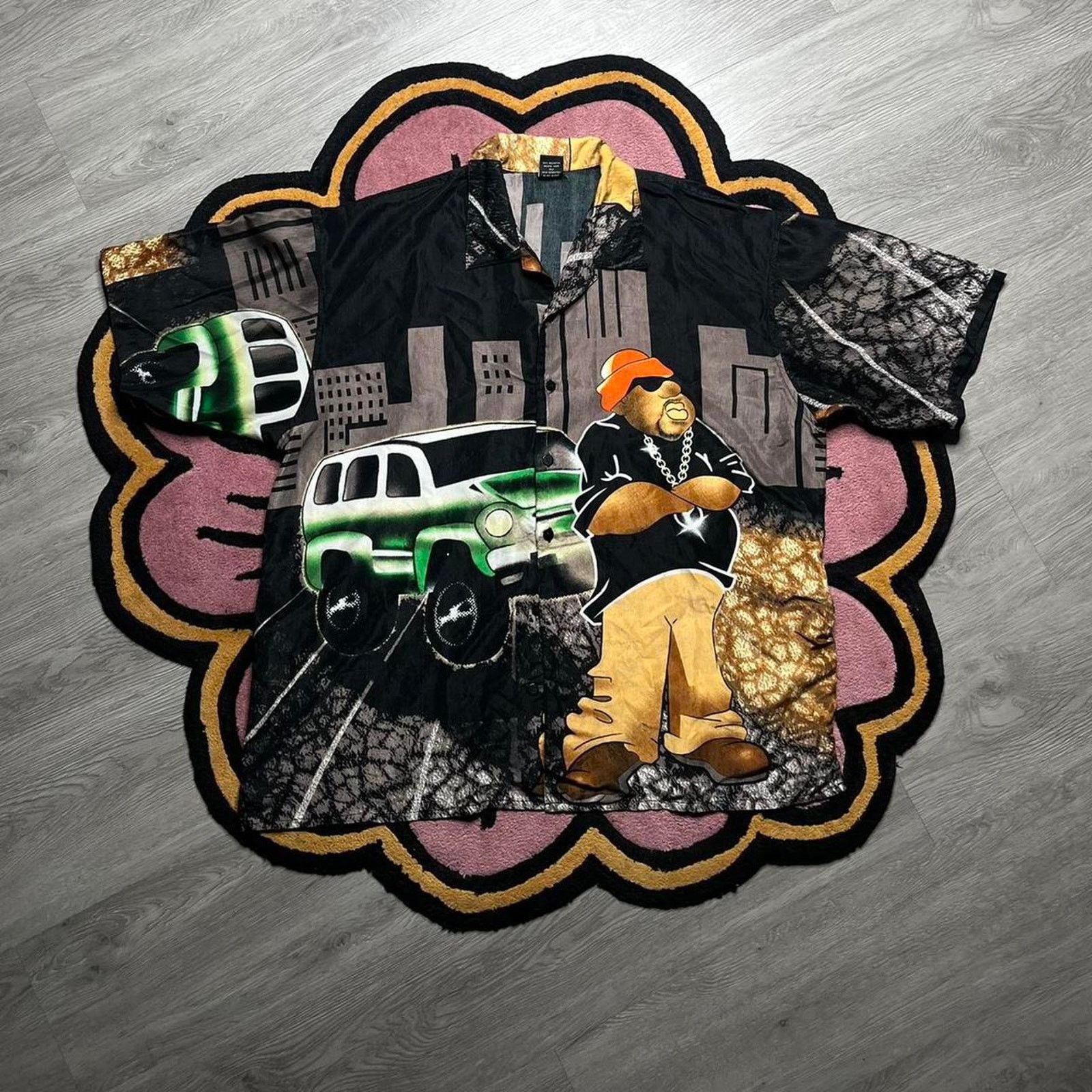 Point Zero × Vintage Authentic Point Zero Tekken Y2K Print Shirt 