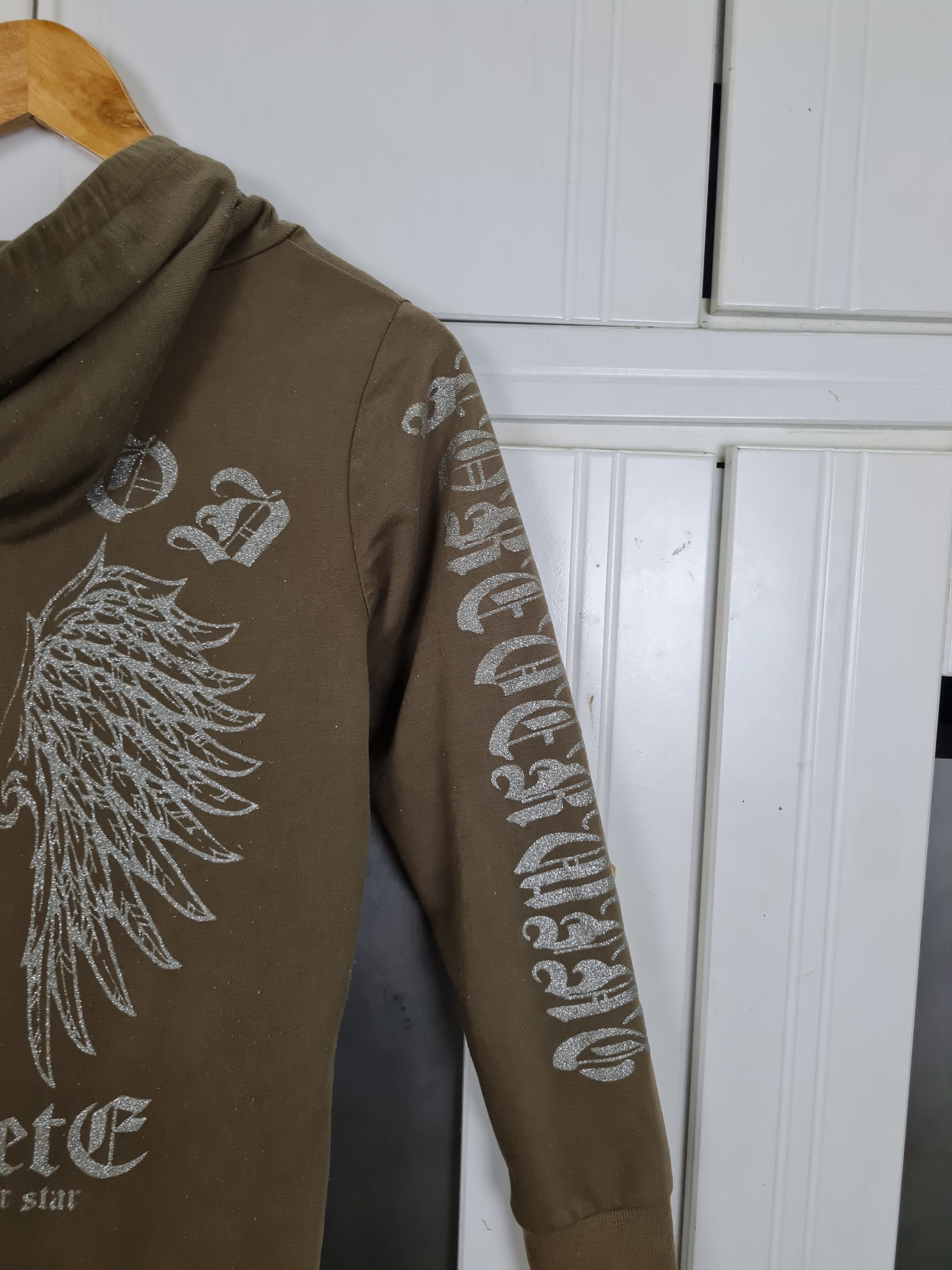 Japanese Brand × Vintage Vintage Hoodie Flared Winds Size M / US 6-8 / IT 42-44 - 3 Thumbnail