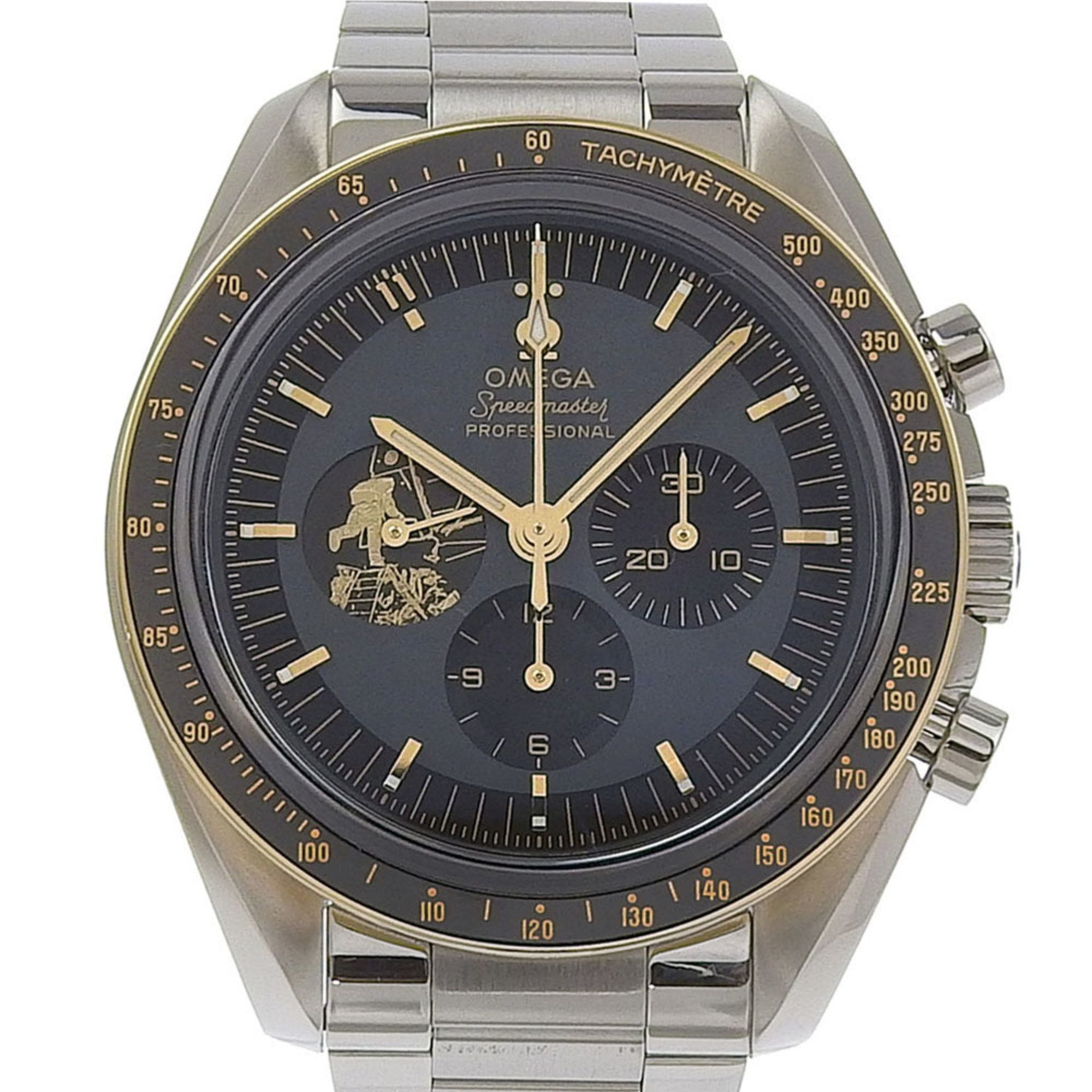 Omega Like new OMEGA Speedmaster Moonwatch Apollo 11 50th Anniversary Model 310 20 42 50 01 001 6969 Limited Edition Size ONE SIZE - 1 Thumbnail