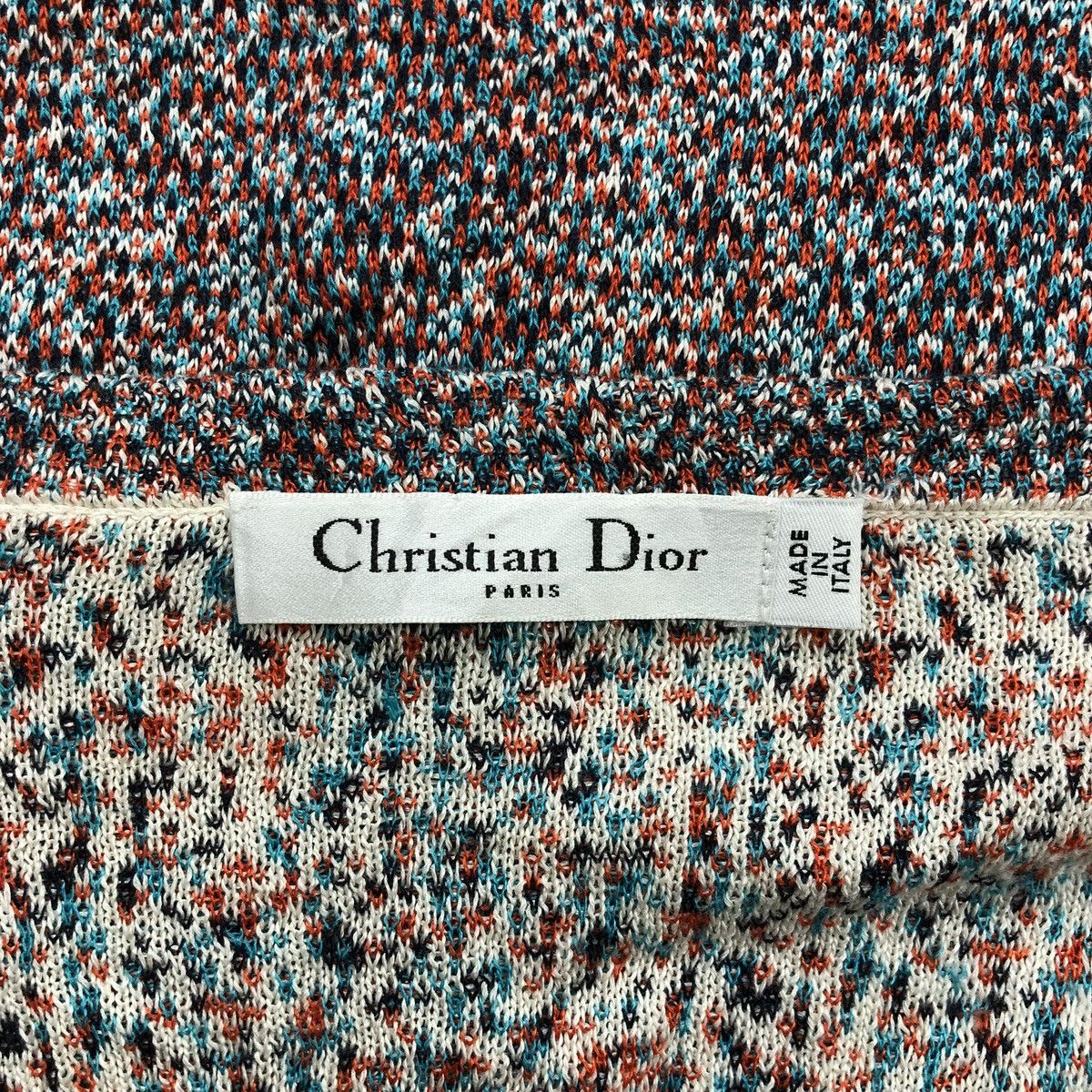 Dior Christian Dior Multicolor Speckled Knit Cardigan Luxury Size XS / US 0-2 / IT 36-38 - 4 Thumbnail
