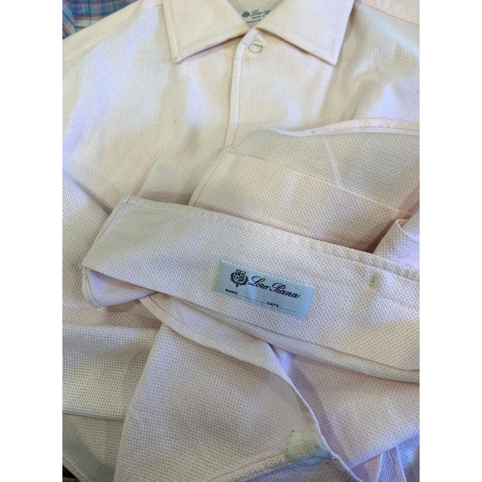 Loro Piana Loro Piana Pink Cotton Button-Down Shirt Men’s L Made in Italy Luxury Shirt Mens Large Pink Cotton Button-Down Size US L / EU 52-54 / 3 - 6 Thumbnail