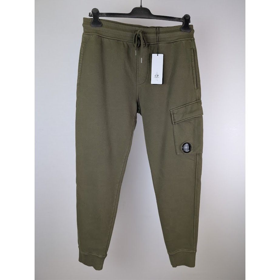 C.P. Company o1rshd1 Brushed Emerized Diagonal Sweatpants Cargo Pant Size US 34 / EU 50 - 2 Thumbnail