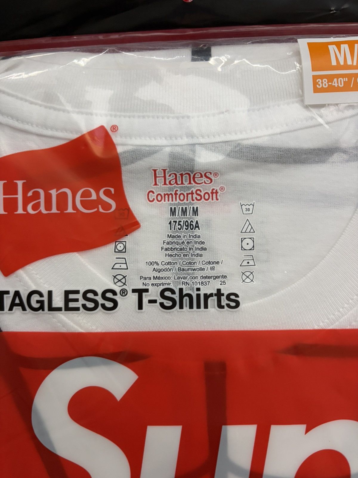 Supreme Supreme Hanes Spider-Man Tagless Tees - Medium Size ONE SIZE - 2 Thumbnail