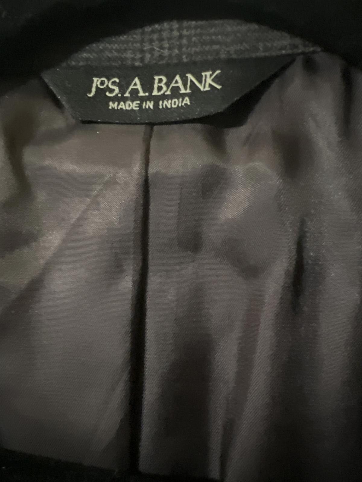 Jos. A. Bank Jos. A. Bank Men's Dark Gray Blazer Suit Jacket 42L Size 42L - 3 Thumbnail