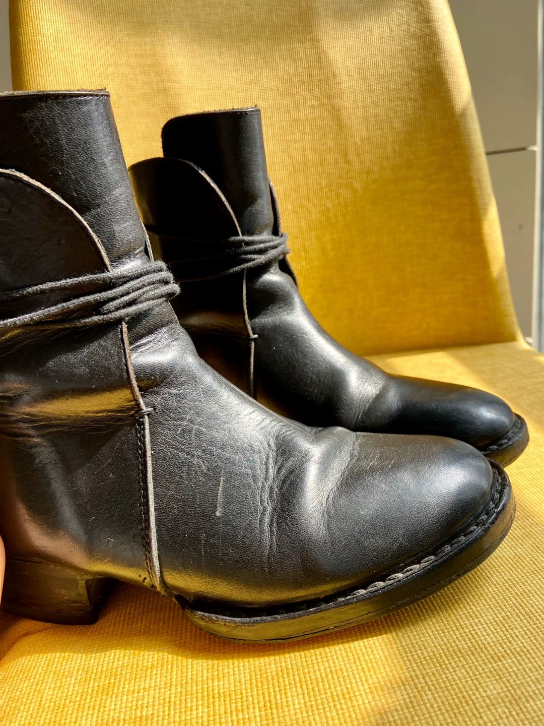 Other barny nakhle niche handmade leather ankle boots 36 9/10 Size US 5.5 / IT 35.5 - 8 Thumbnail
