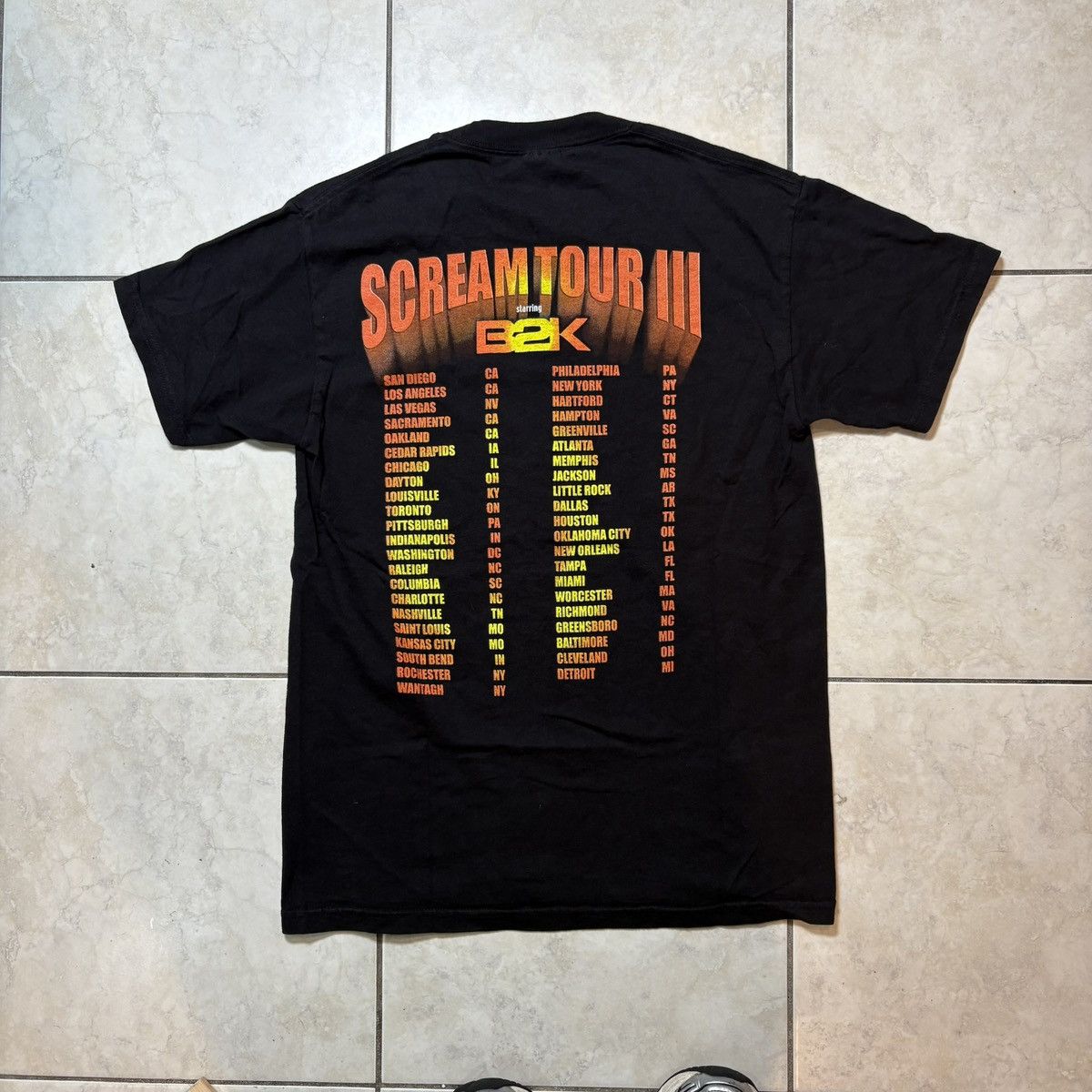 Other Vintage Scream Tour B2K Shirt Size US S / EU 44-46 / 1 - 2 Thumbnail