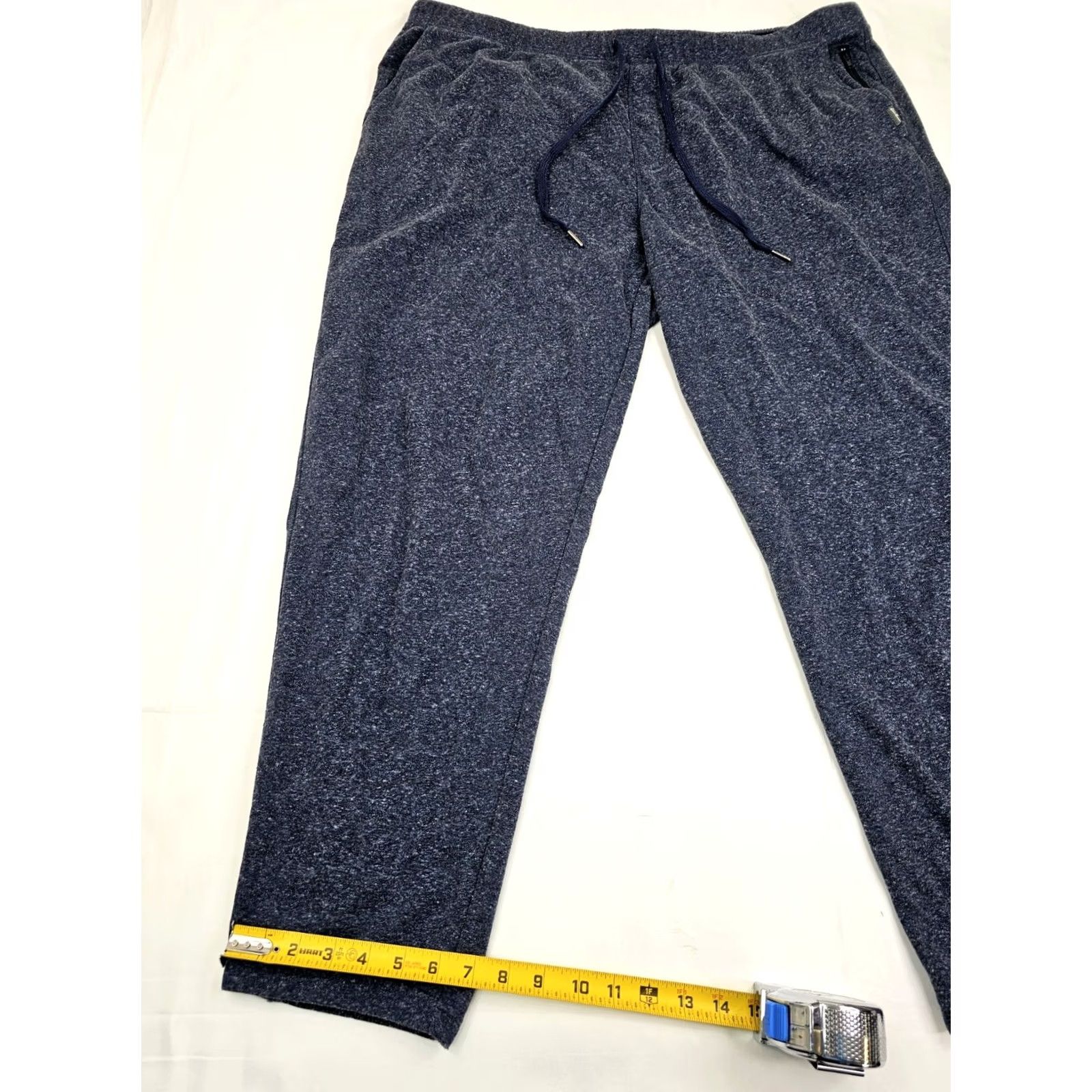 Eddie Bauer Eddie Bauer Lounge Jogger Sweatpants Men 3XL Heathered Blue Fleece Cotton Polyester Mixed Comfort Sweatpants Mens 3XL Size US 39 - 2 Thumbnail
