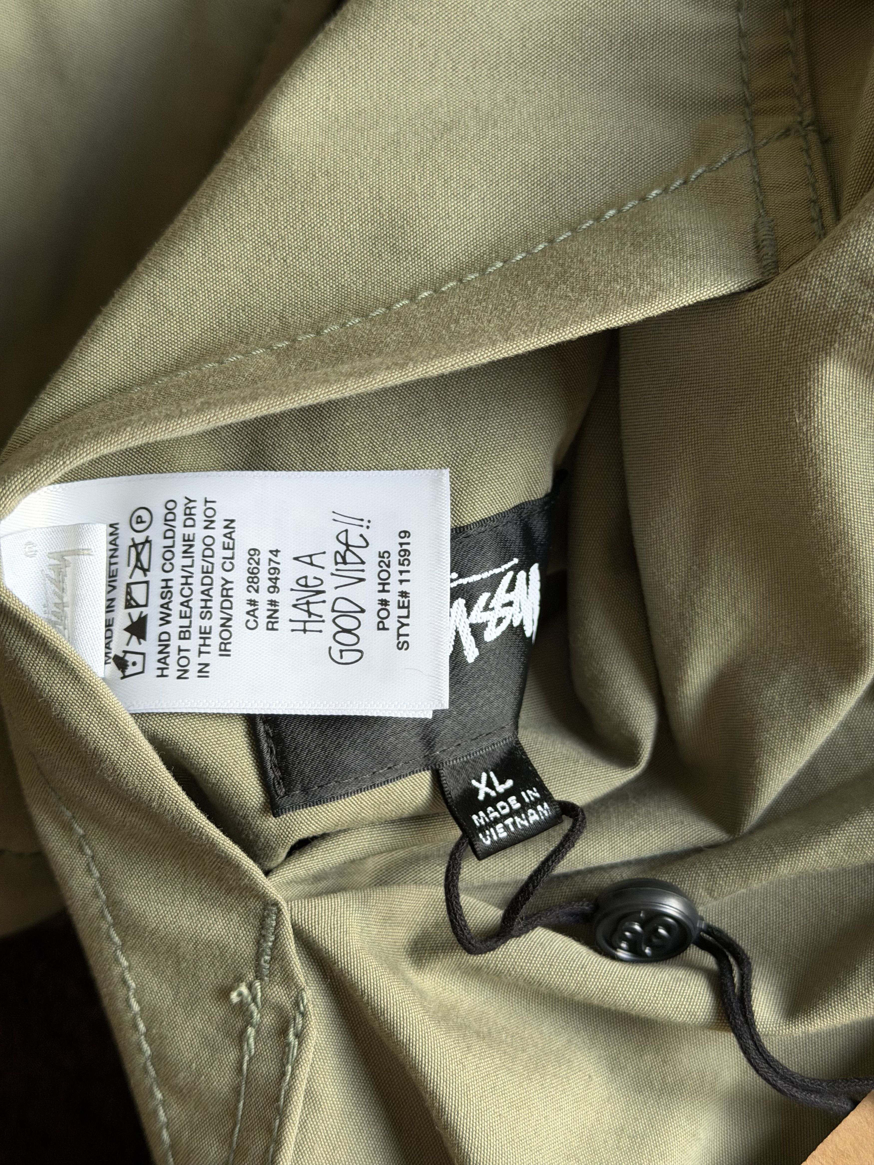 Stussy Stussy Reversible Hooded Jacket in Brown Green Size US XL / EU 56 / 4 - 11 Thumbnail