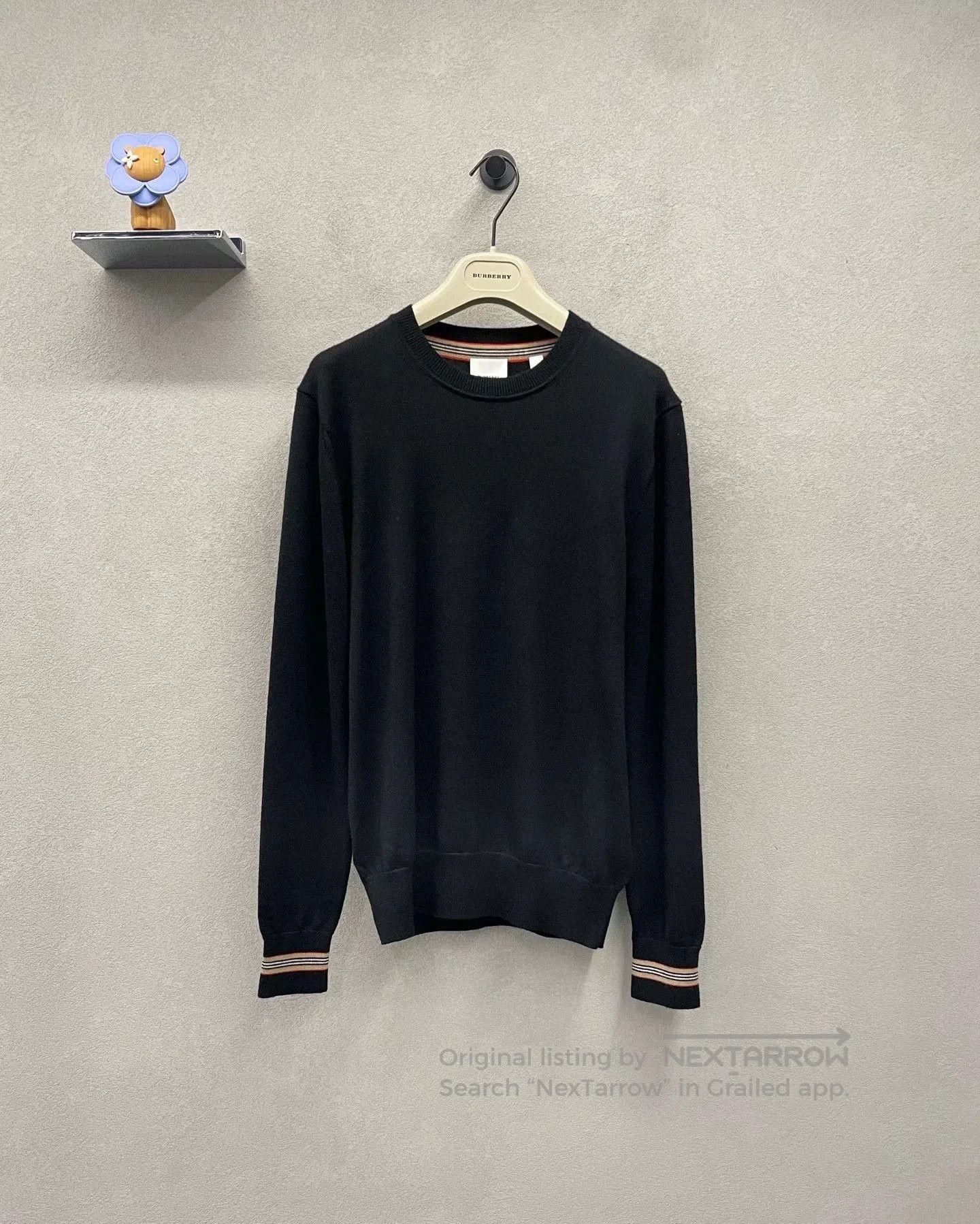 Burberry black knitted Burberry sweater size S. Size US S / EU 44-46 / 1 - 1 Thumbnail
