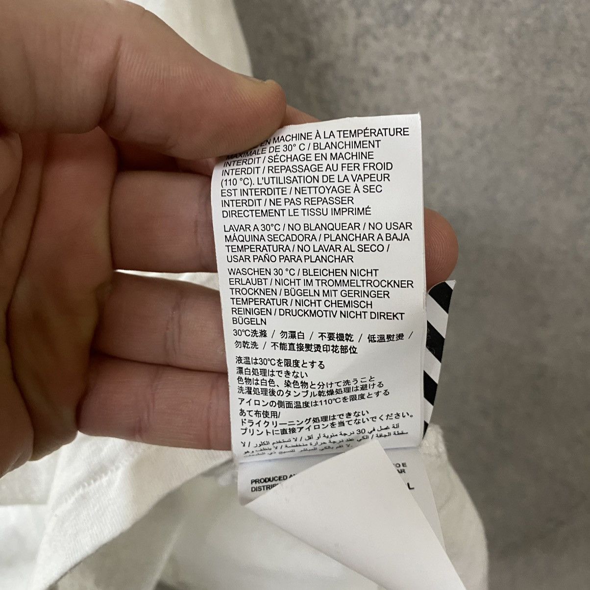 Off-White Off White Temperature T-Shirt White Big Logo Size US M / EU 48-50 / 2 - 14 Thumbnail