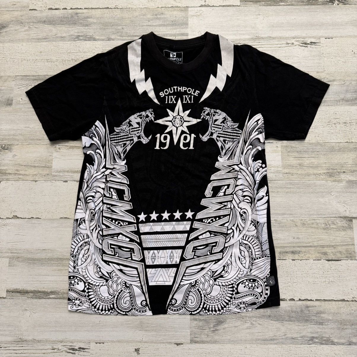 Southpole Y2K Affliction Style Southpole Double Sided T-Shirt Size XL Size US XL / EU 56 / 4 - 1 Thumbnail