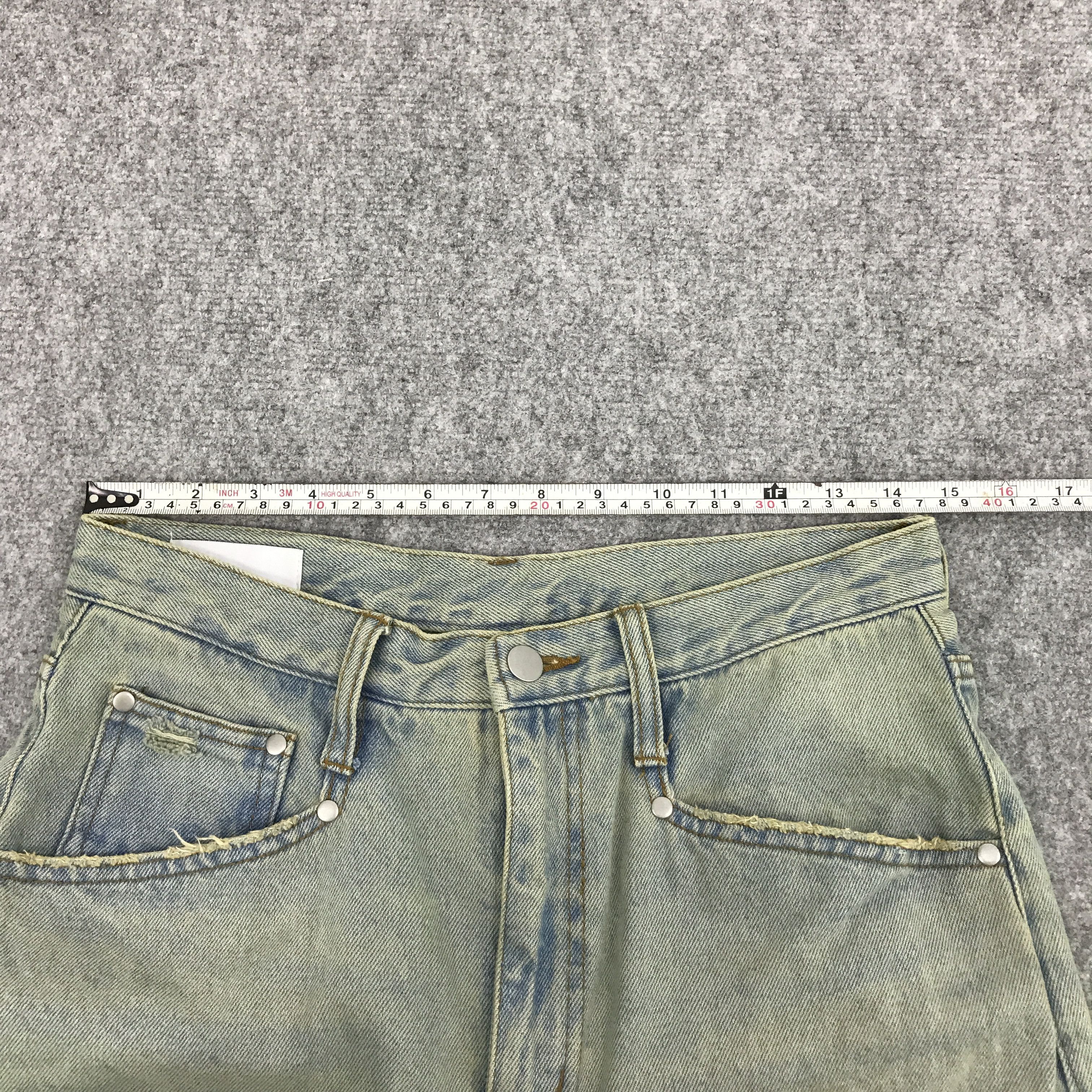 Japanese Brand Japan fashion style the standard distressed Baggy jean Size US 29 - 8 Thumbnail