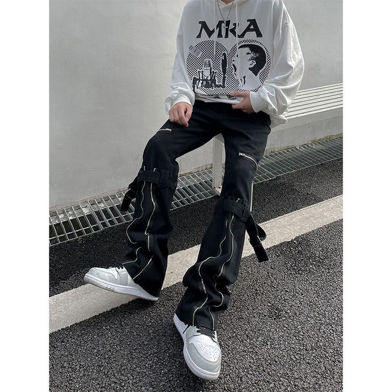Japanese Brand High street men black jeans Size US 30 / EU 46 - 2 Thumbnail