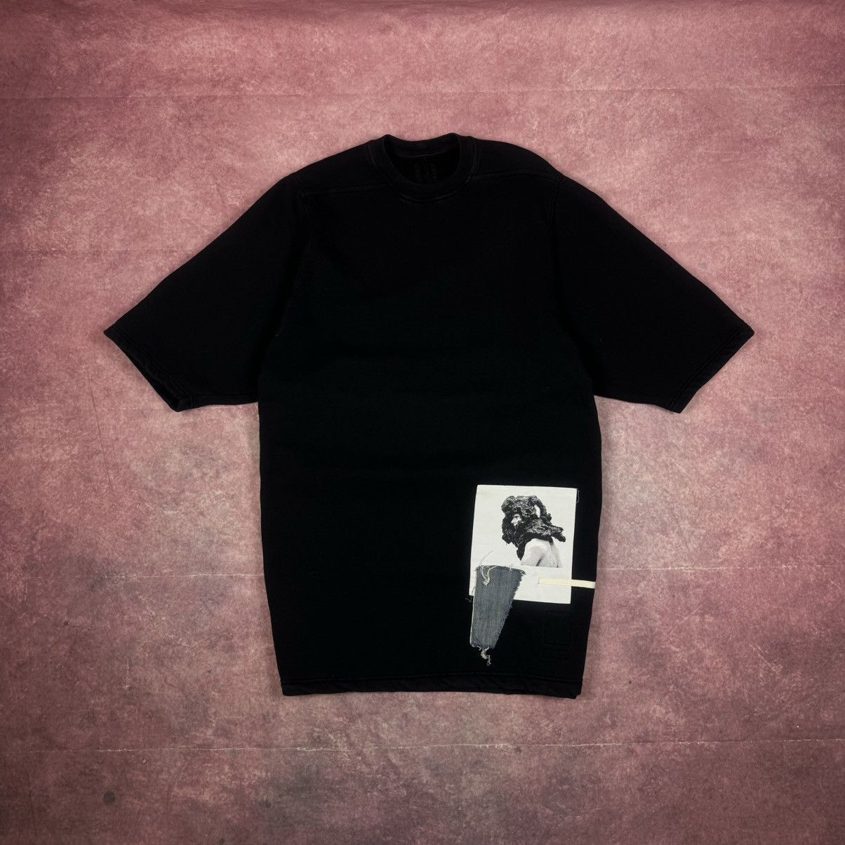 RICK OWENCE DRKSHDW JUMBO PATCH TEE