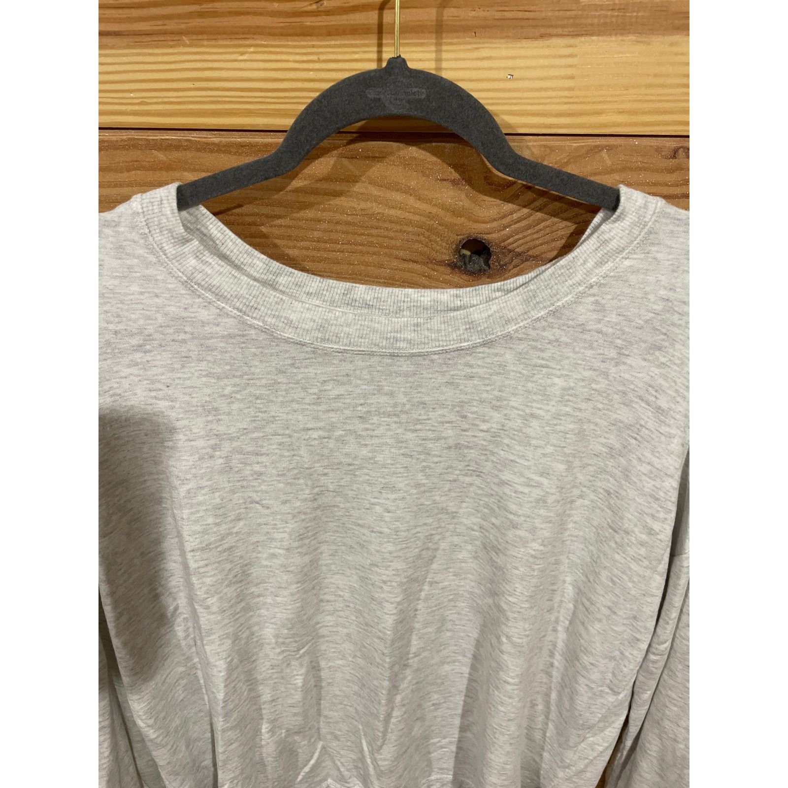 Athleta Athleta Coaster Luxe Gray Modal Hi/Low Hem Sweatshirt, M Size M / US 6-8 / IT 42-44 - 2 Thumbnail