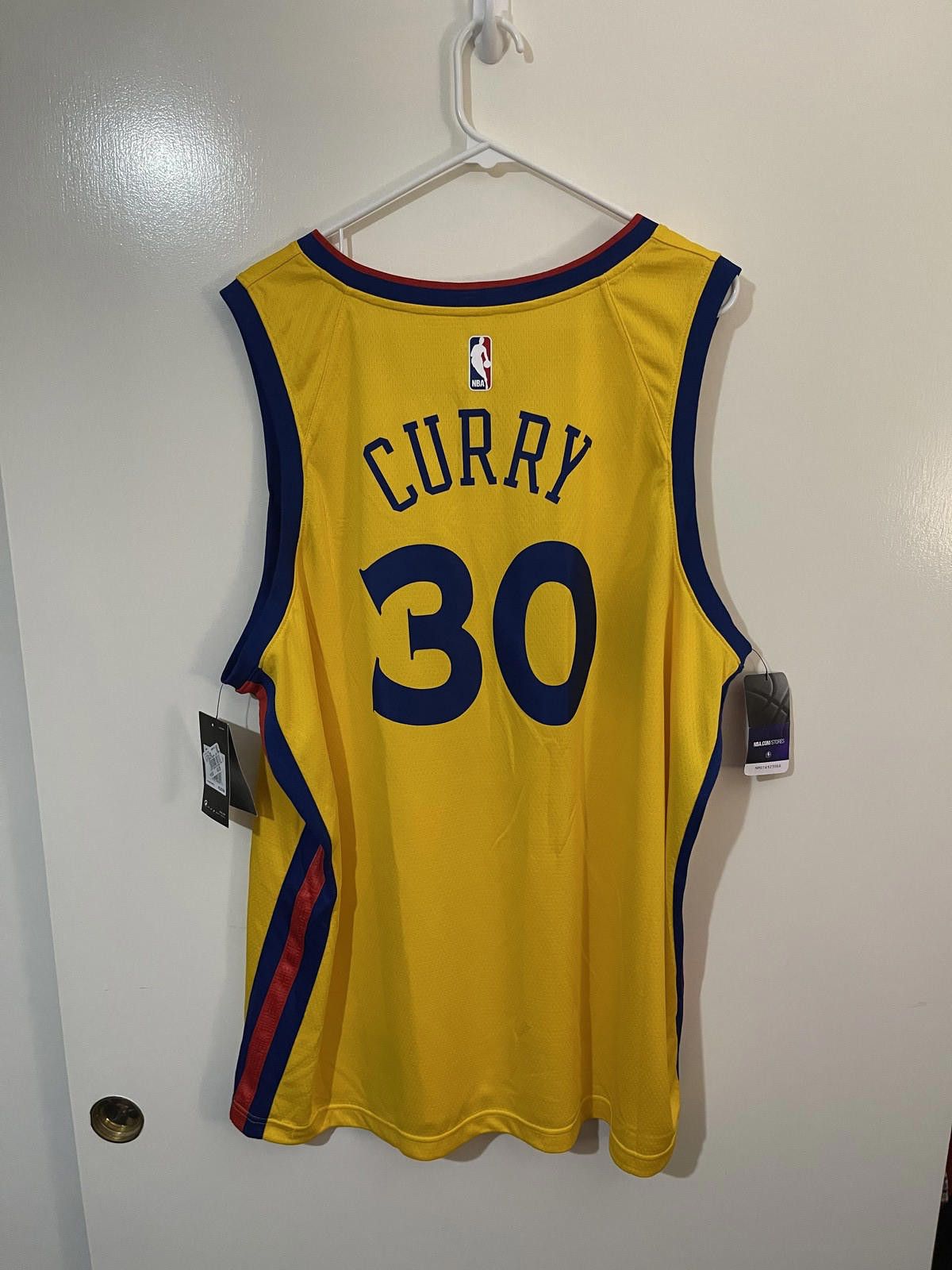 Nike Nike Swingman Steph Curry 17-18 City Chinese Heritage Jersey Size ONE SIZE - 2 Thumbnail