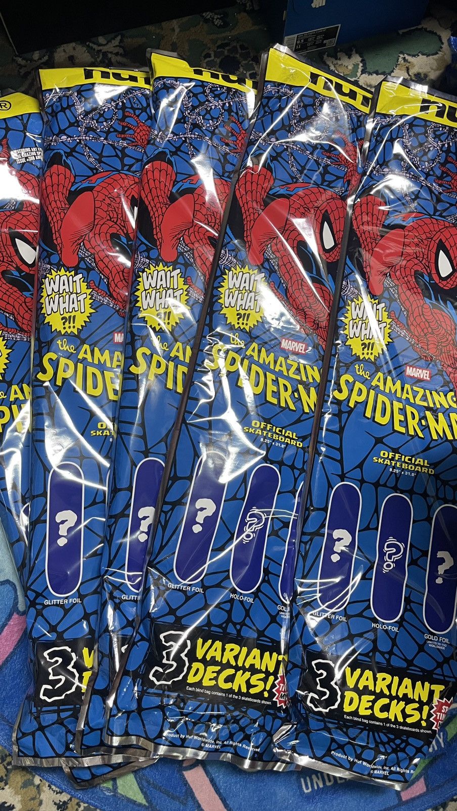 Huf HUF x Marvel Spider-Man blind bag decks Size ONE SIZE - 1 Thumbnail