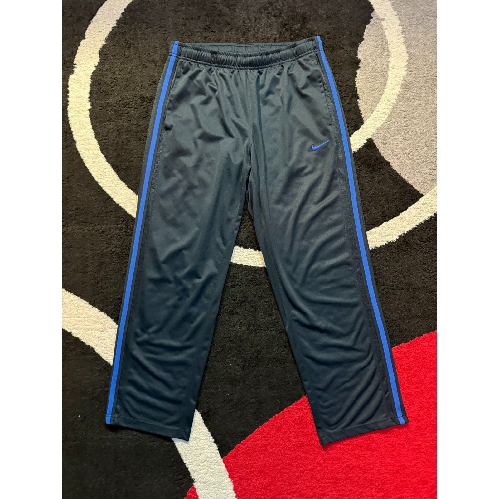 Nike Nike Dri-Fit Track Pants Blue Athletic Joggers Men’s Size M Size US 32 / EU 48 - 1 Thumbnail