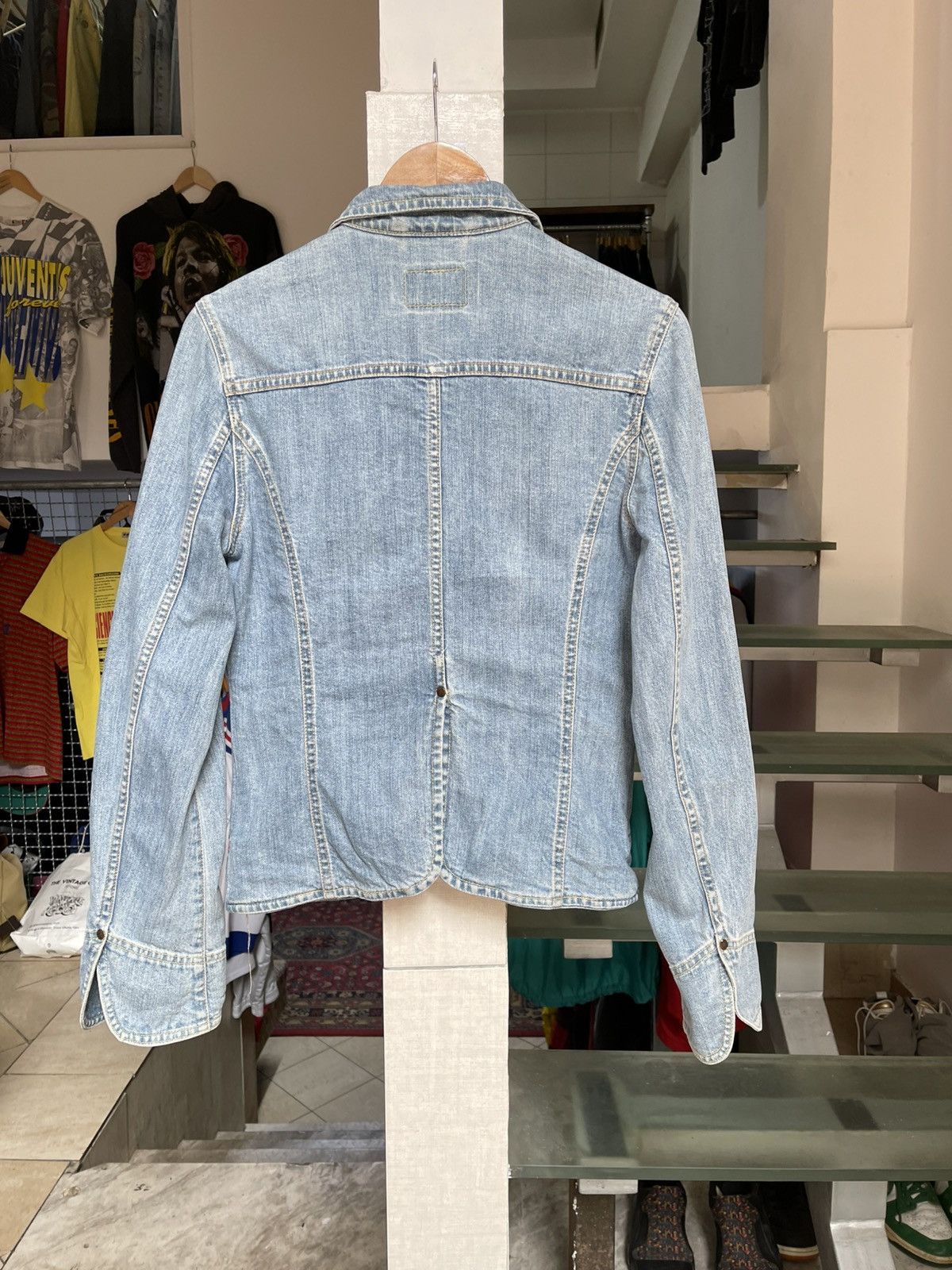 Levi's × Vintage Vintage Levi’s Denim Jacket Equestrian 90s Size L / US 10 / IT 46 - 2 Thumbnail