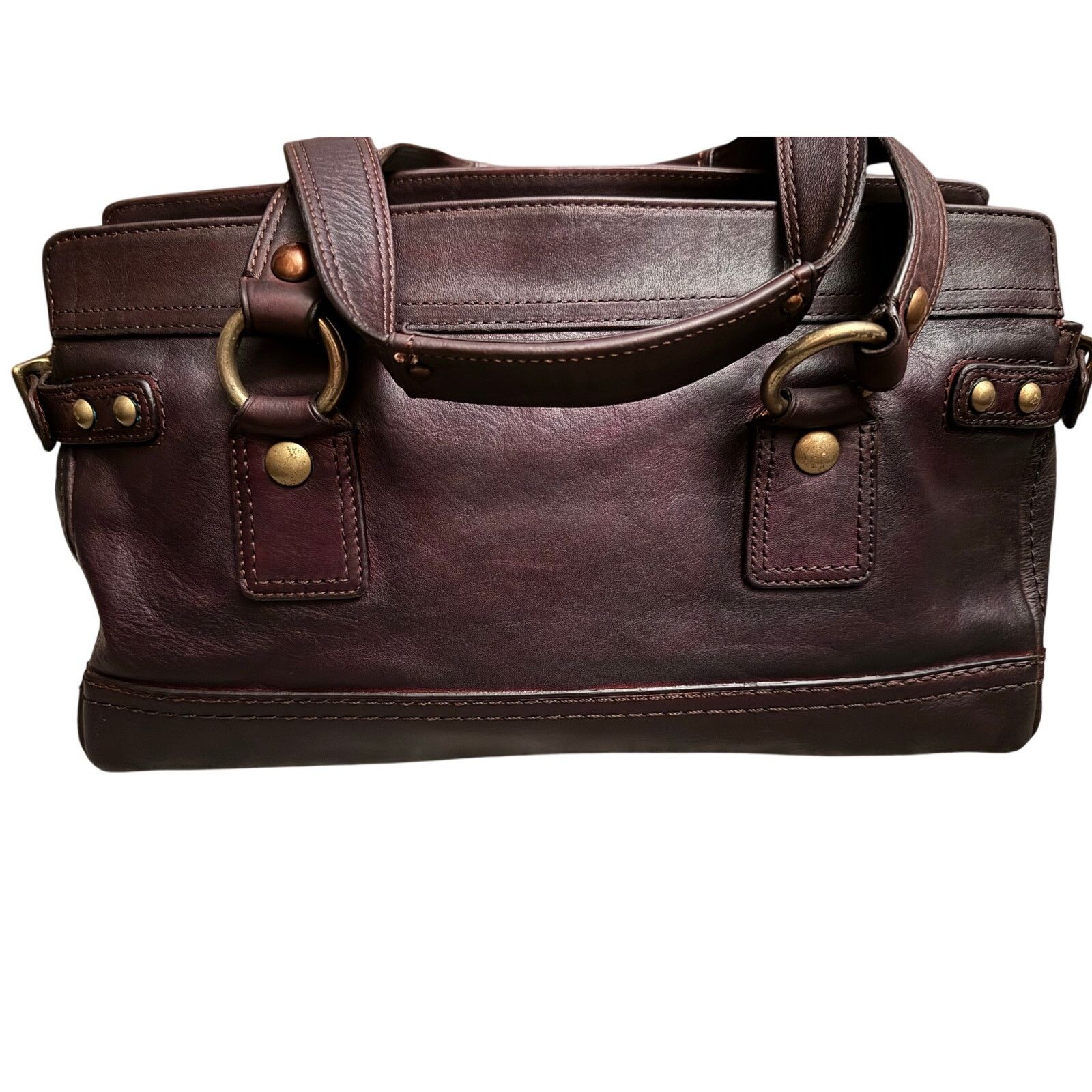 Coach Coach 65th Legacy Mandy Satchel Mahogany Restored Size ONE SIZE - 11 Thumbnail