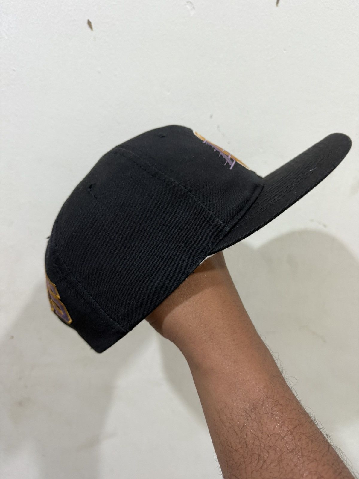 NBA 90’s Lakers Blockhead Snapback Size ONE SIZE - 6 Thumbnail