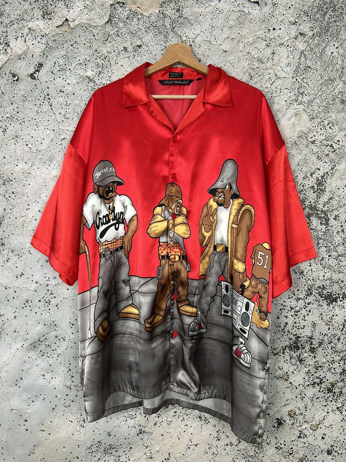 Vintage Rap Shirt Hip Hop 90s Hype Rare Streetwear