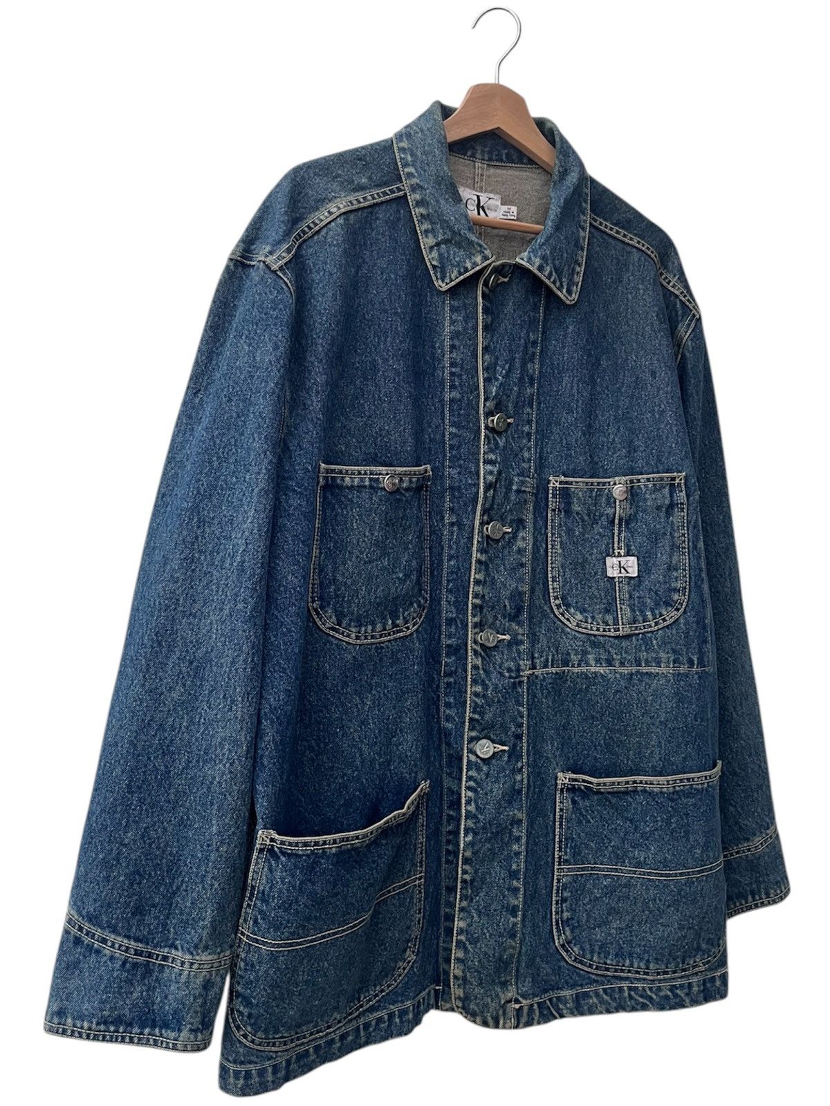 Calvin Klein Vintage Calvin Klein Denim Loco Blouson Jacket Size US M / EU 48-50 / 2 - 5 Thumbnail