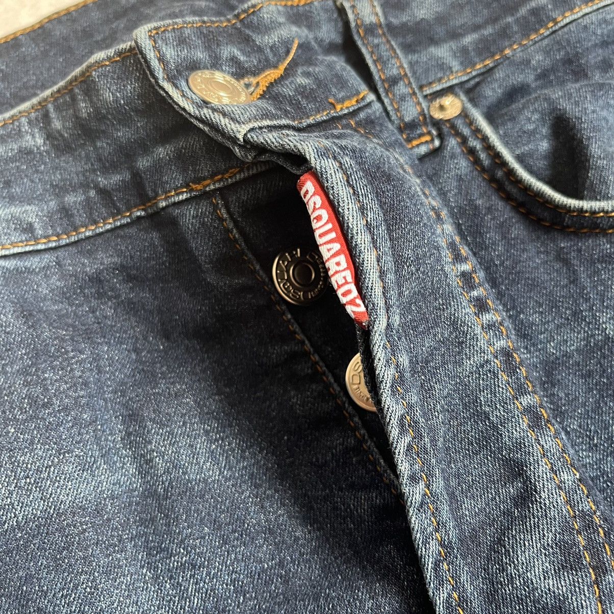 Dsquared2 × Jean Dsquared Jeans Denim Trousers Blue pants Size US 30 / EU 46 - 4 Thumbnail