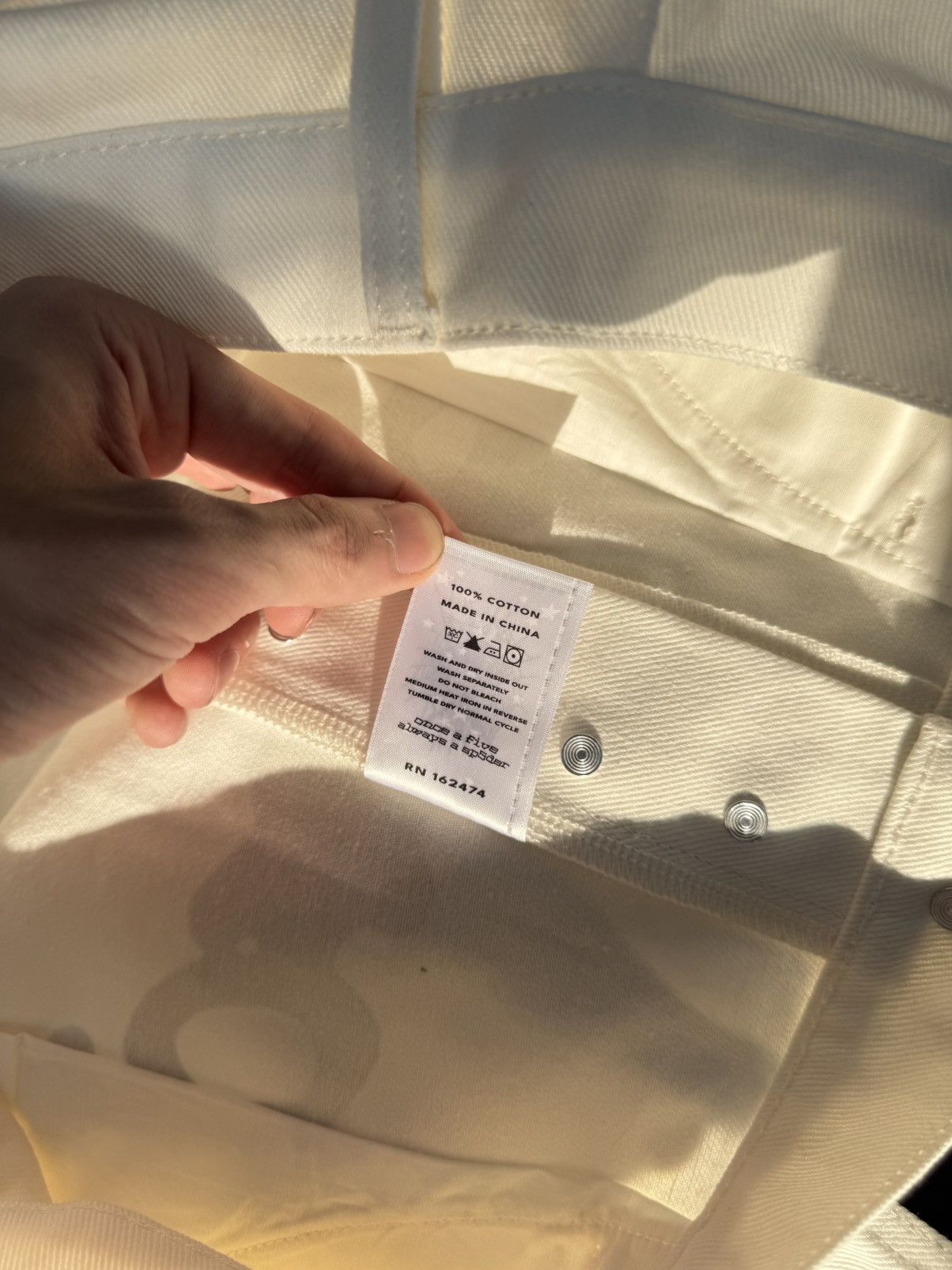 Sp5der Sp5der Jean Shorts White Size 34 (NEW) Size US 34 / EU 50 - 11 Thumbnail