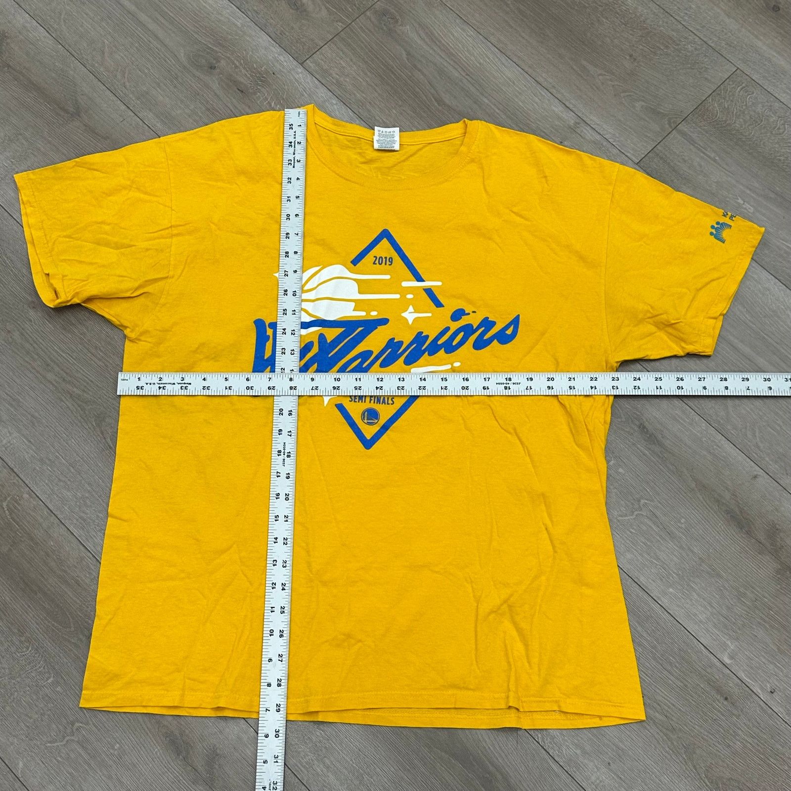 NBA Golden State Warriors 2019 NBA Semi-Finals/Round 2 XL Tee Size US XL / EU 56 / 4 - 4 Thumbnail