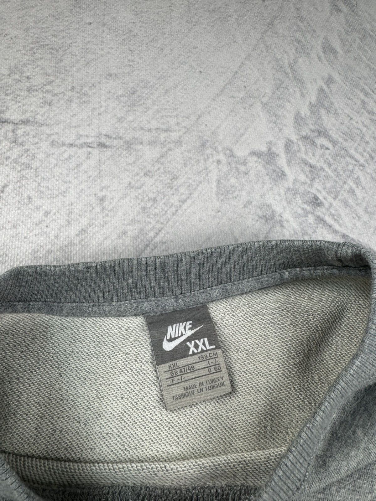 Nike × Vintage NIKE VINTAGE CENTER LOGO OVERSIZE BOXY SWEATSHIRT Size US XXL / EU 58 / 5 - 7 Thumbnail