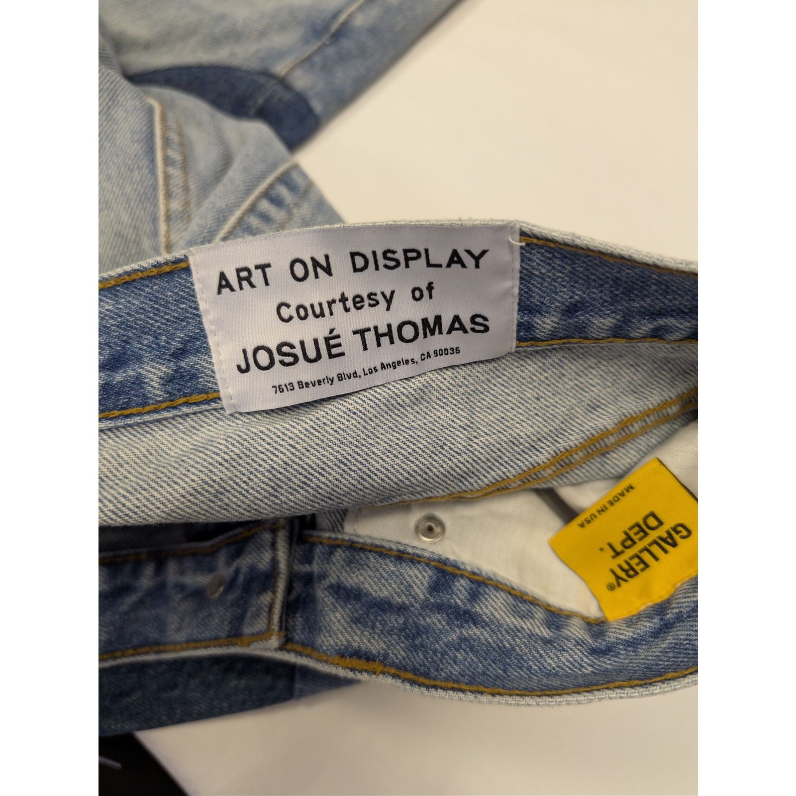 Gallery Dept. o1rshd1 Size: 38W x 32L / La Flare Denim Jeans Indigo Blue Size US 38 / EU 54 - 20 Thumbnail