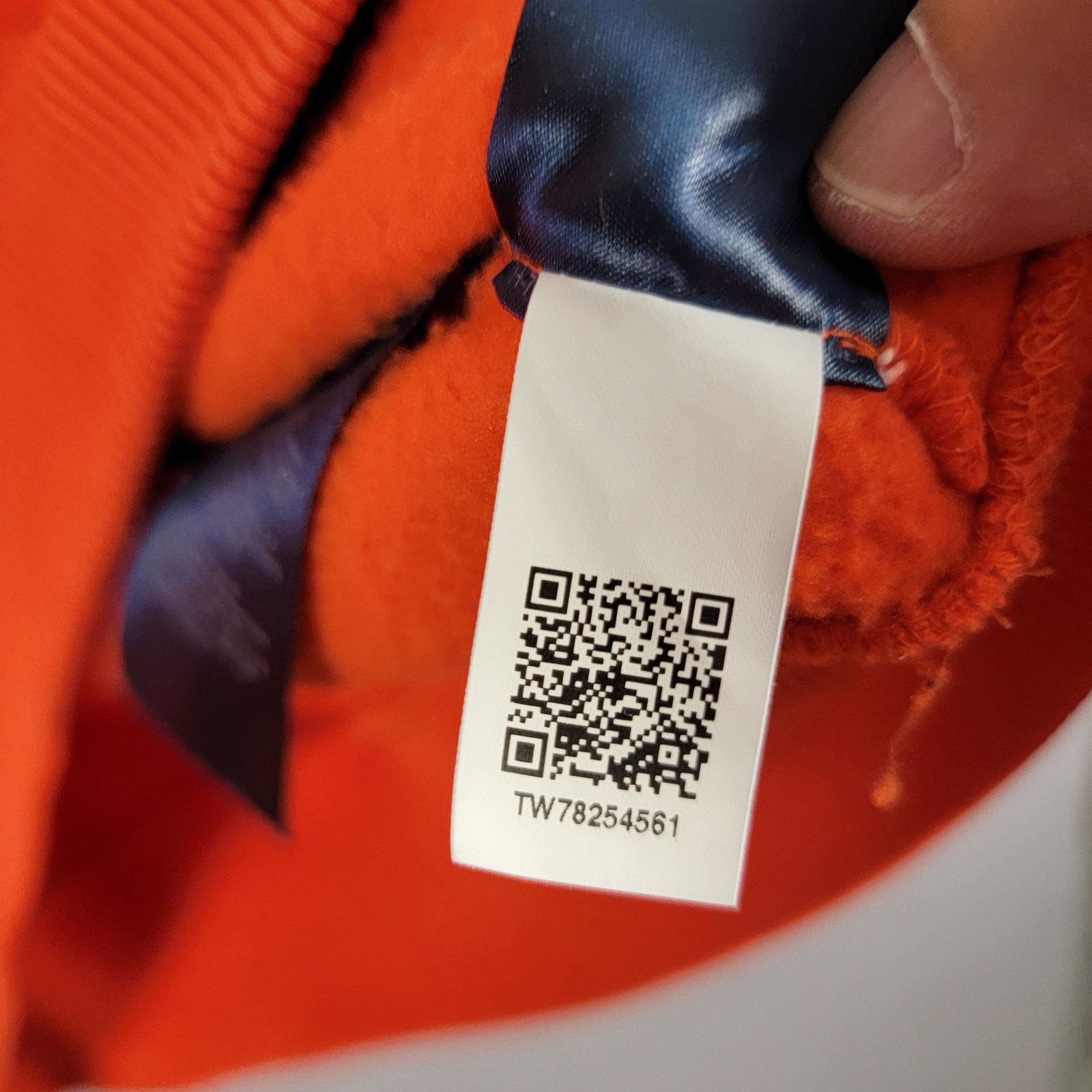 Tommy Hilfiger Tommy Hilfiger Mens Back Bay Embroidered Logo Orange Sz L Size US L / EU 52-54 / 3 - 4 Thumbnail