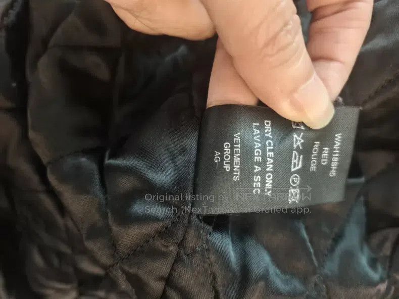 Vetements VETEMENTS Red and Black Plaid Fleece Shirt Jacket Size US XS / EU 42 / 0 - 7 Thumbnail