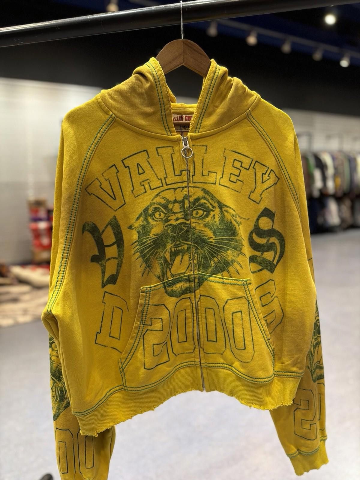 Vale Large - Vale Zip Up Brazil Hoodie Authentic Valley Yellow Size US L / EU 52-54 / 3 - 5 Thumbnail