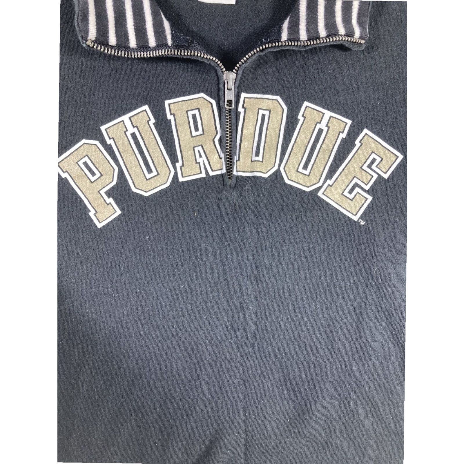 Victoria's Secret Victorias Secret Pink Sweater Womens Small Black Purdue Football Pullover Size S / US 4 / IT 40 - 7 Thumbnail