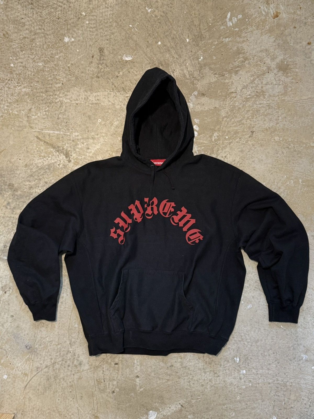 【値下げ不可】1996 Supreme Gothic S Logo Hoodie Supreme 1996 Supreme Gothic S Logo Hoodie | Grailed