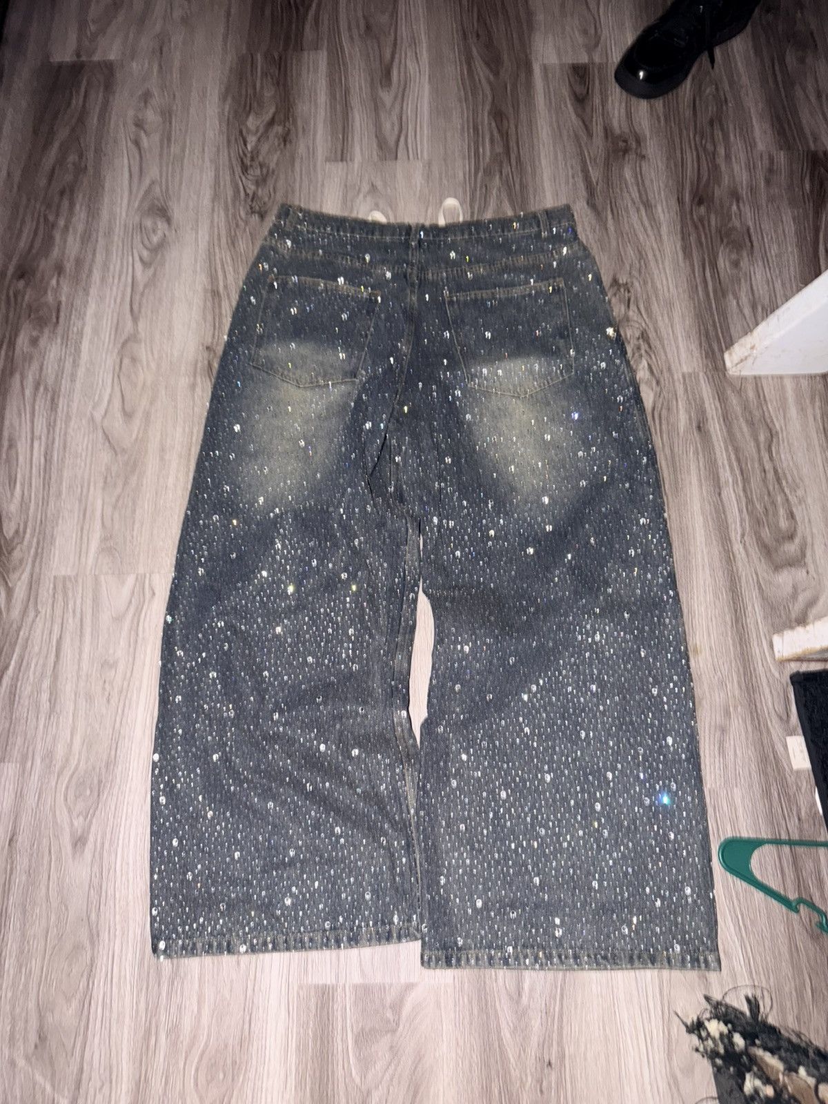 Vale VALE VVS RHINESTONE PANTS Size US 32 / EU 48 - 6 Thumbnail