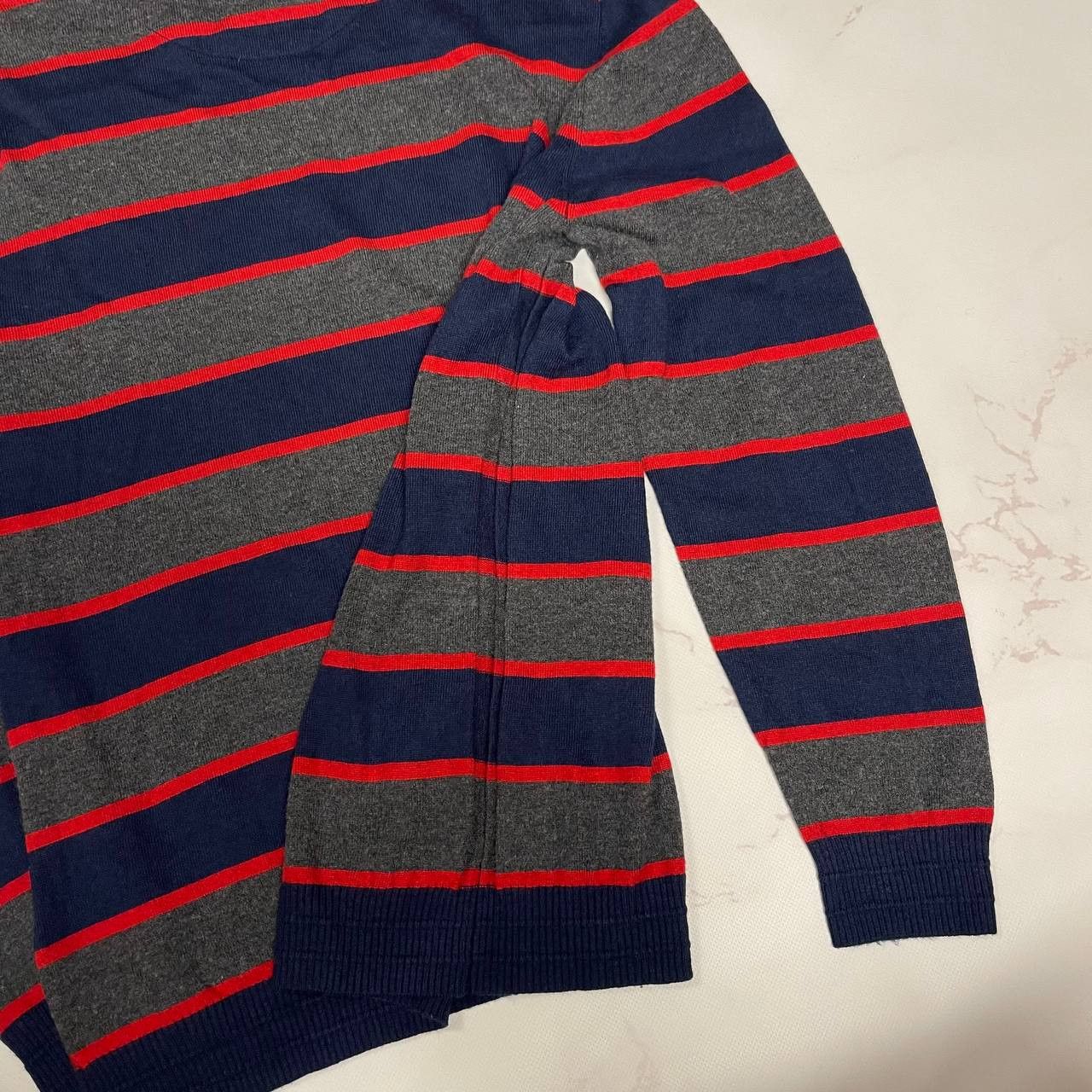 Guess Guess Striped Sweather Size L Vintage Size US XXL / EU 58 / 5 - 8 Thumbnail